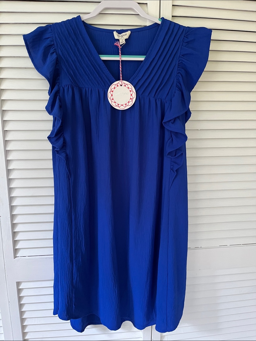 Umgee Royal Cobalt Blue Dress